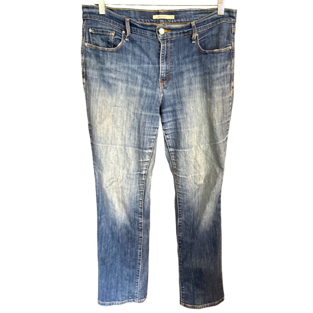 Vintage Levi's 505 Straight Leg Cotton Jeans 14